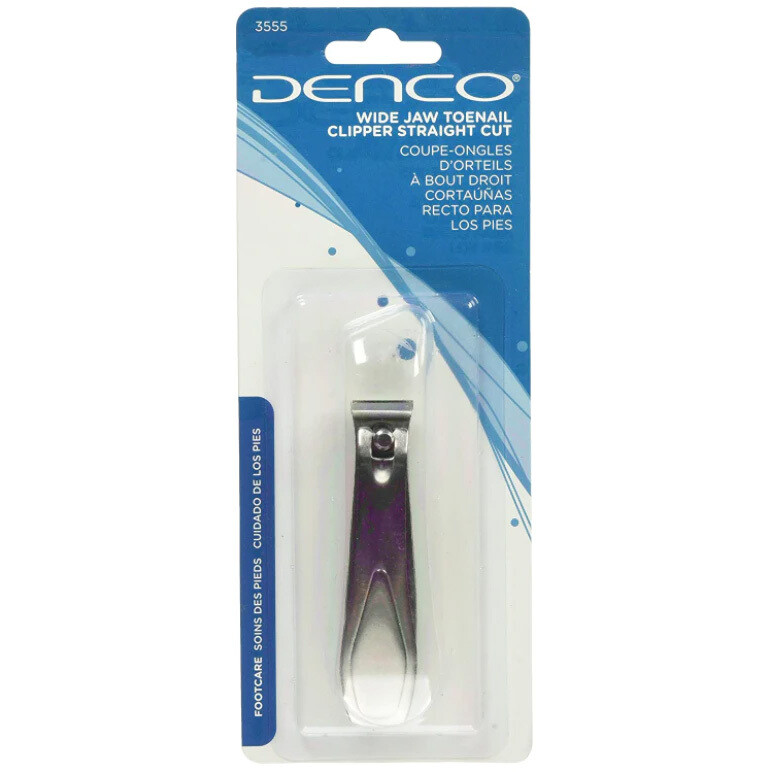 Denco Wide Jaw Toenail Clipper Straight Cut (3555) #5509