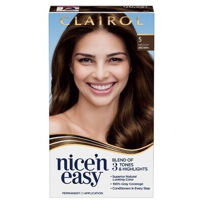 Clairol Nice n Easy 5 Medium Brown #6635