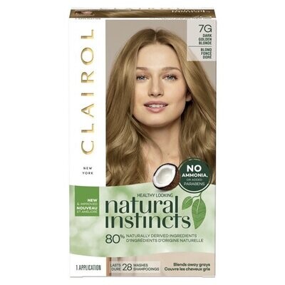 Clairol Natural Instincts 7G Dark Golden Blonde  #4734
