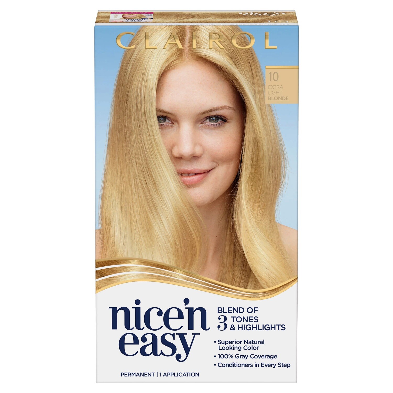 Clairol Nice n Easy 10 Extra Light Blonde #7335