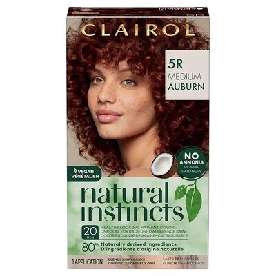 Clairol Natural Instincts 5R Medium Auburn #4529