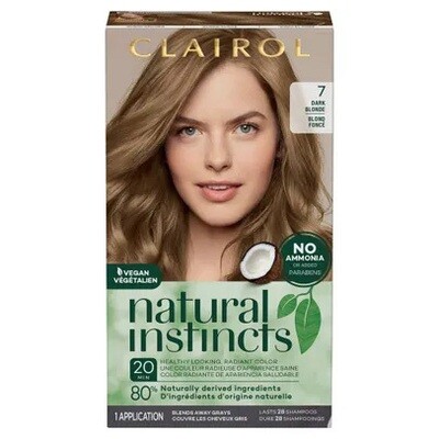 Clairol Natural Instincts 7 Dark Blonde #4512