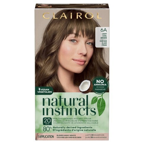 Clairol Natural Instincts 6A Light Cool Brown #4536