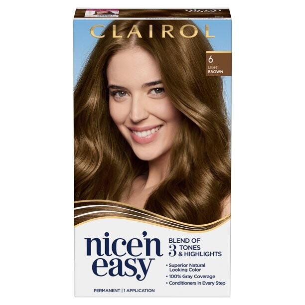 Clairol Nice n Easy 6 Light Brown #6611
