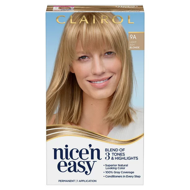Clairol Nice n Easy 9A Light Ash Blonde #6888