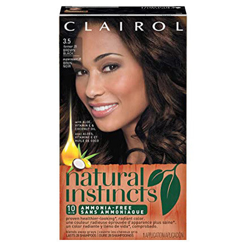 Clairol Natural Instincts 3.5 Brown Black #2356