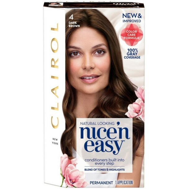 Clairol Nice n Easy 4 Dark Brown #6734