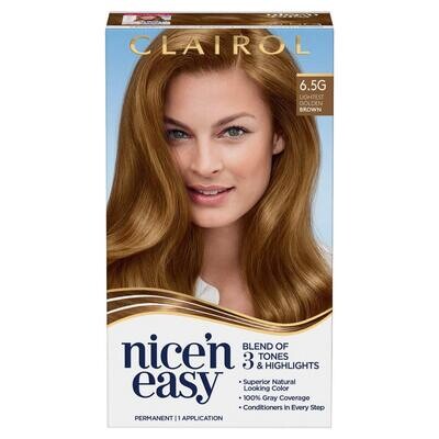 Clairol Nice n Easy 6.5G Lightest Golden Brown #6598