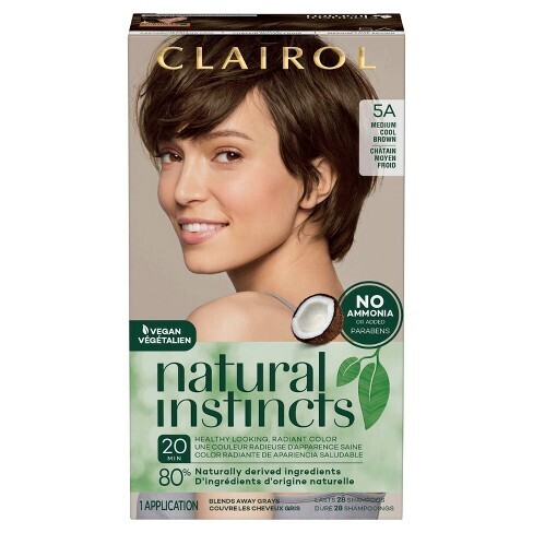 Clairol Natural Instincts 5A Medium Cool Brown # 4482