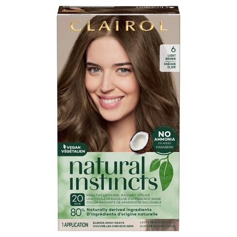 Clairol Natural Instincts 6 Light Brown #4475