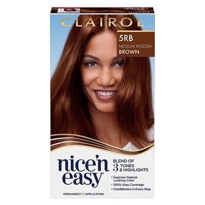 Clairol Nice n Easy 5RB Medium Reddish Brown #6697