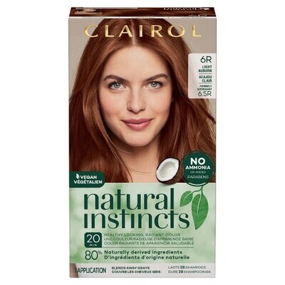 Clairol Natural Instincts 6R Light Auburn #4710