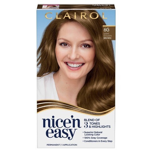 Clairol Nice n Easy 6G Light Golden Brown #6987