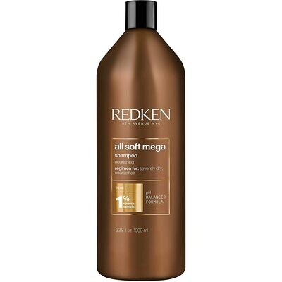 Redken All Soft Mega Shampoo 1L #5963