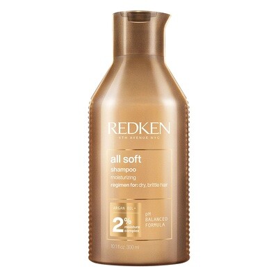 Redken All Soft Shampoo 300ml #2986