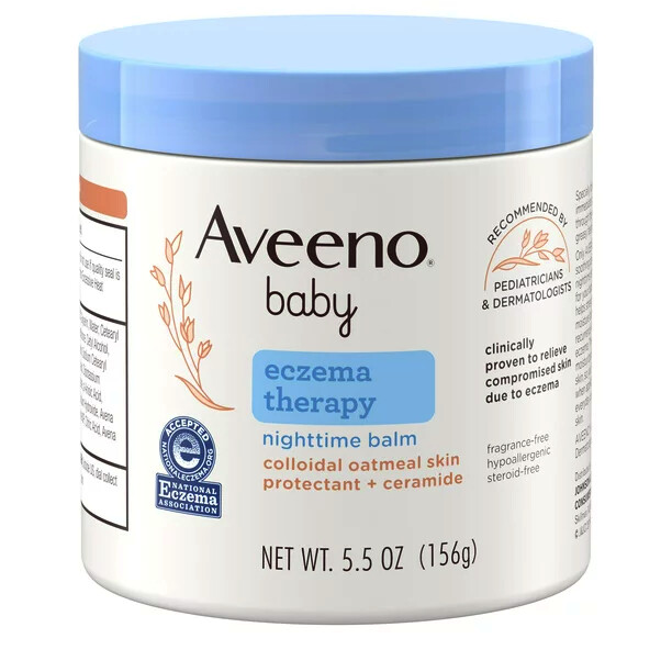 Aveeno Baby Eczema Therapy Nighttime Balm 5.5oz #7607