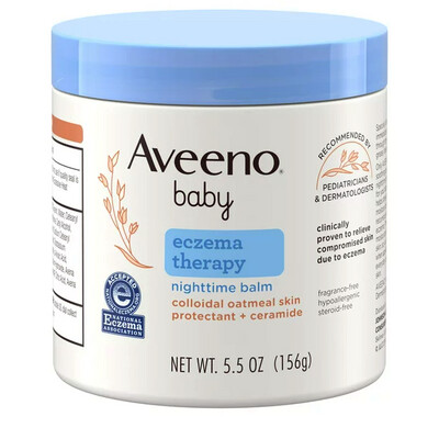 Aveeno Baby Eczema Therapy Nighttime Balm 5.5oz #7607