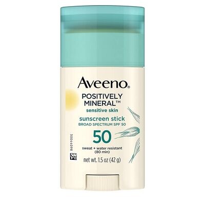 Aveeno Protect+Soothe Mineral Sunscreen Stick SPF50 #8444