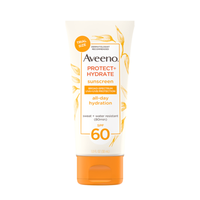 Aveeno Protect+Hydrate Sunscreen Lotion SPF60 1oz #4582