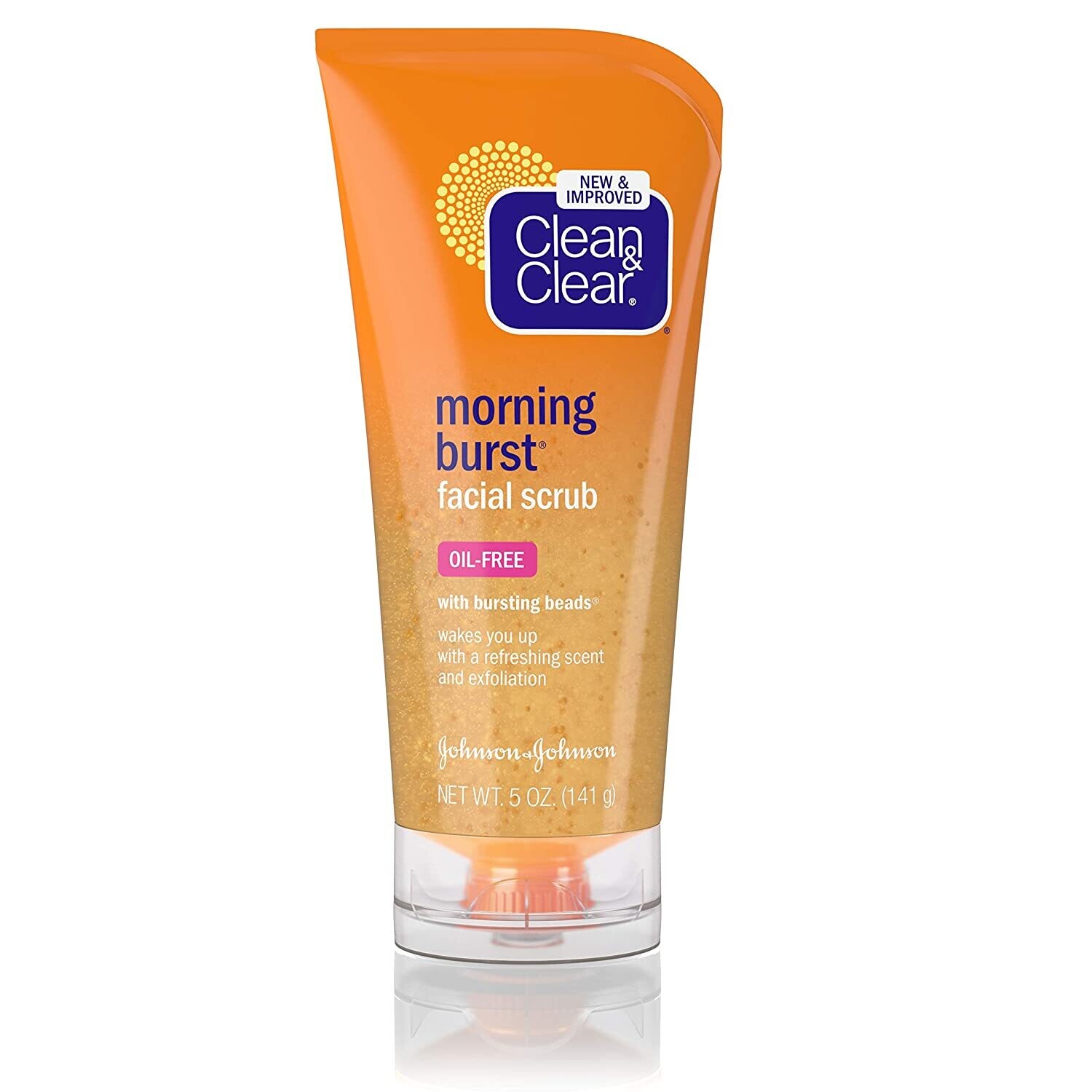 Clean &amp; Clear Morning Burst Orange Facial Scrub 5oz #6199