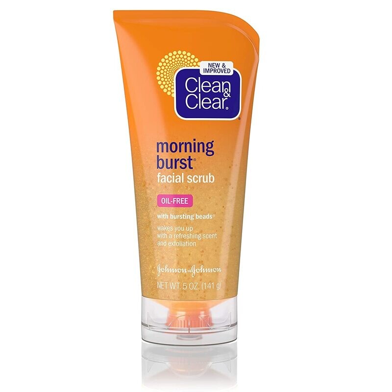 Clean &amp; Clear Morning Burst Orange Facial Scrub 5oz #6199