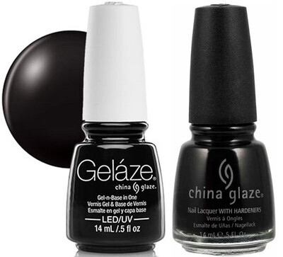China Glaze Gelaze Tips and Toes Kit - Liquid Leather #6876