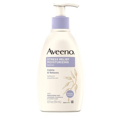 Aveeno Stress Relief Moisturizing Lotion 12oz #9167