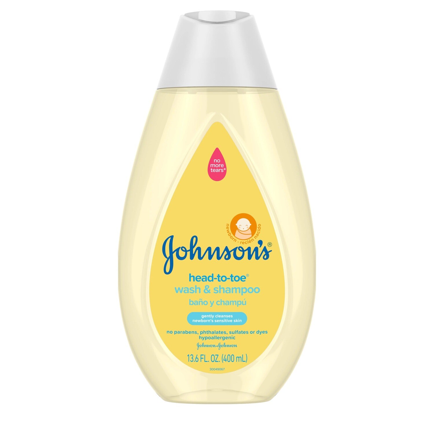 Johnson's Baby Head-to-Toe Wash &amp; Shampoo 13.6oz #6654