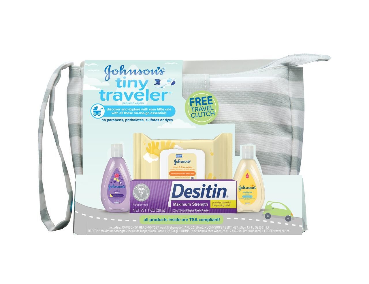 Johnson's Baby Tiny Traveler Gift Set #7486