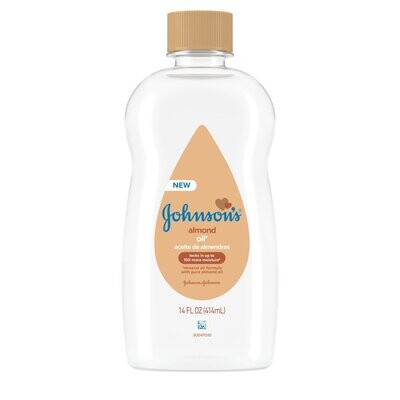 Johnson&#39;s Baby Oil with Almond 14oz #2847