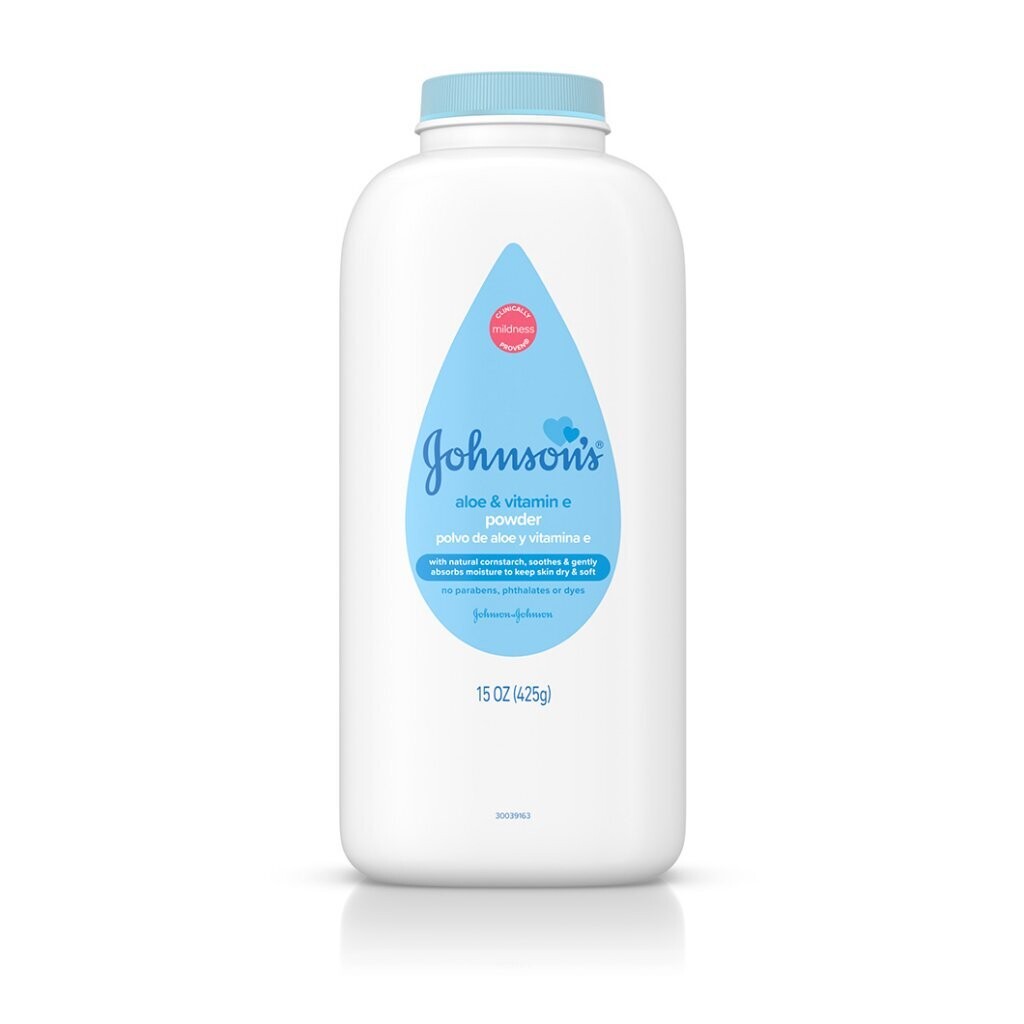 Johnson's Baby Powder Aloe &amp; Vitamin E 15oz #0584