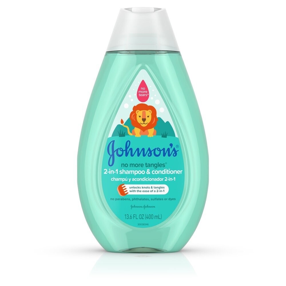 Johnson's Baby No More Tangles 2-in-1 Shampoo &amp; Conditioner 13.6oz #5772