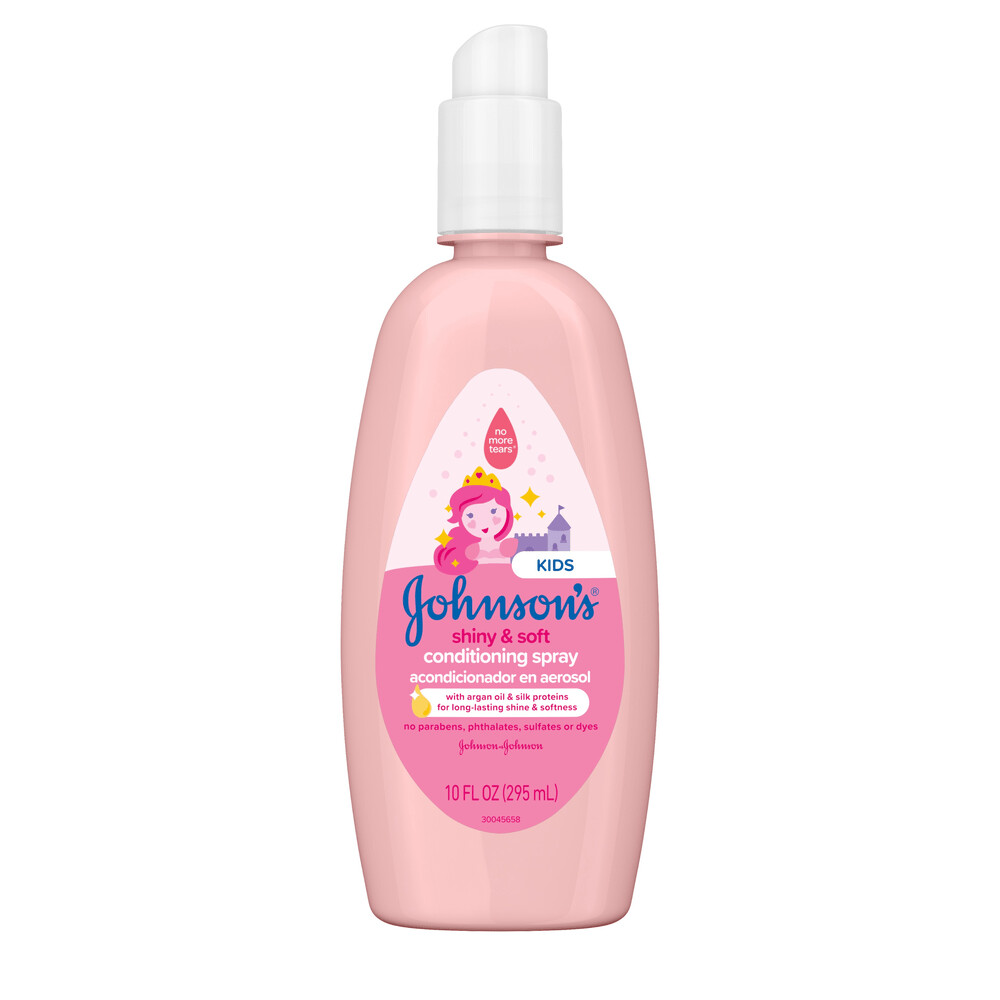 Johnson&#39;s Baby Shiny &amp; Soft Conditioning Spray 10oz #4200