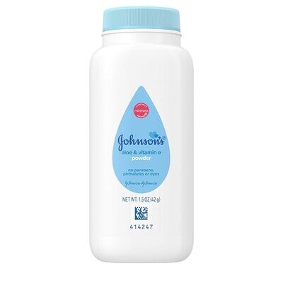Johnson&#39;s Baby Powder Aloe &amp; Vitamin E 1.5oz #2562