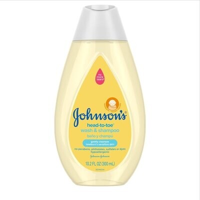 Johnson&#39;s Baby Head-to-Toe Wash &amp; Shampoo 10.2oz #7219