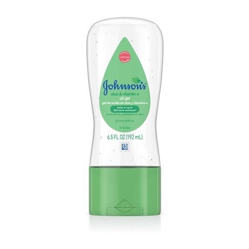 Johnson's Baby Oil Gel with Aloe Vera &amp; Vitamin E 6.5oz #2960