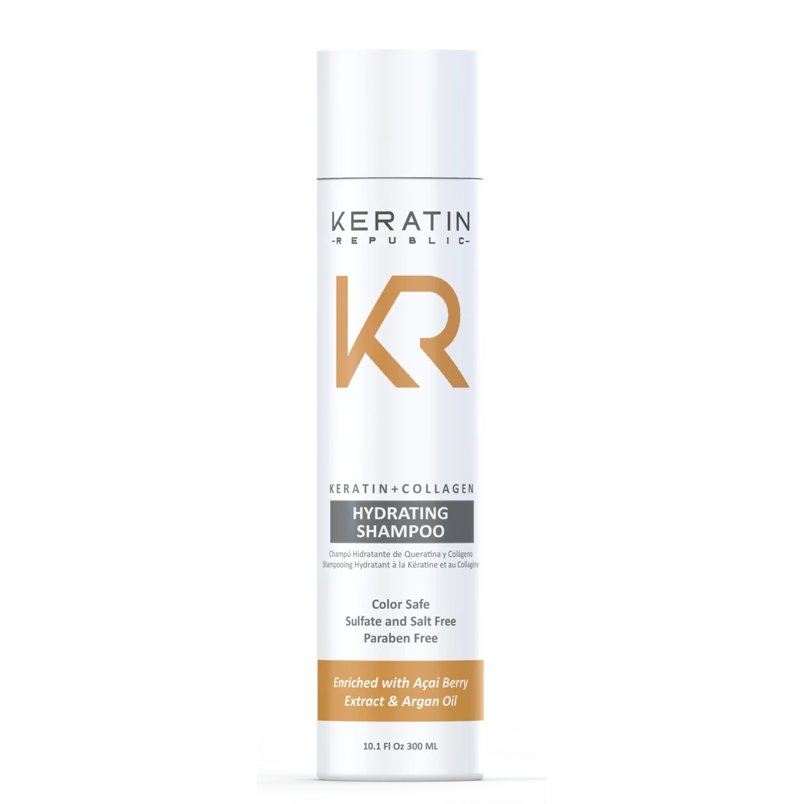Keratin Republic Hydrating Shampoo 10.1oz #8374