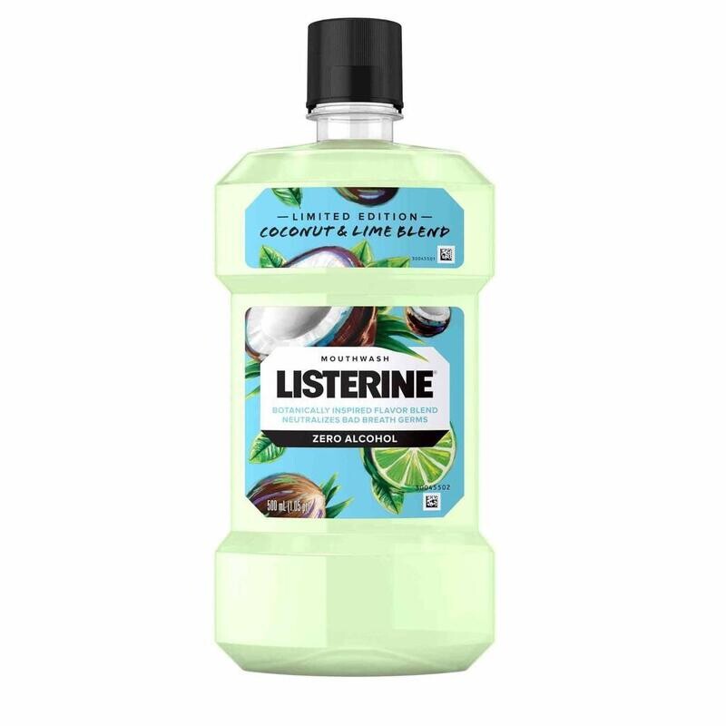 Listerine Coconut &amp; Lime Zero Alcohol 500ml #3745