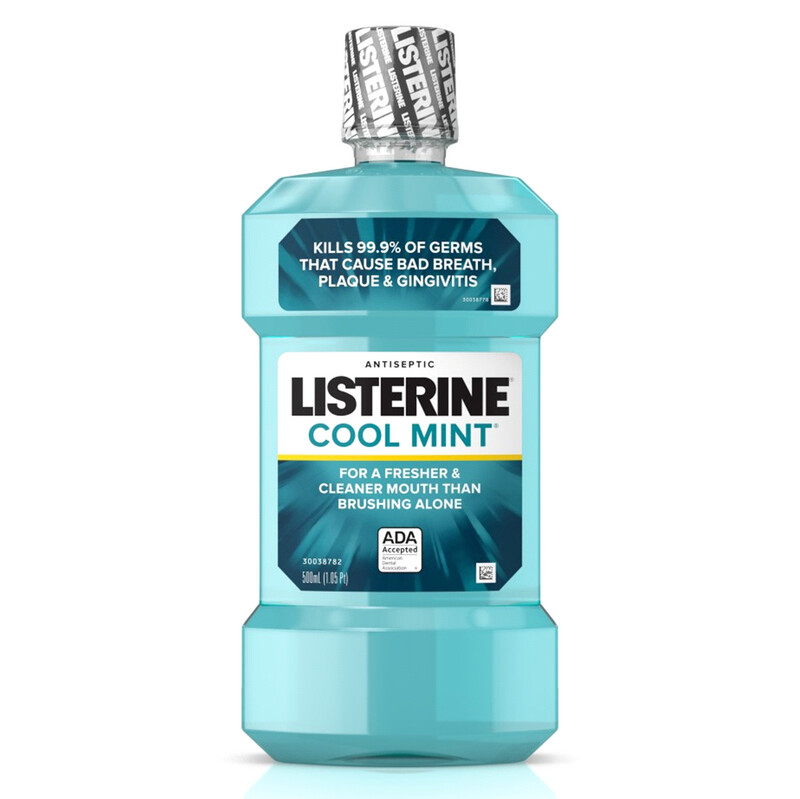 Listerine Coolmint Antiseptic 500ml (6 Pieces per Case) #7528