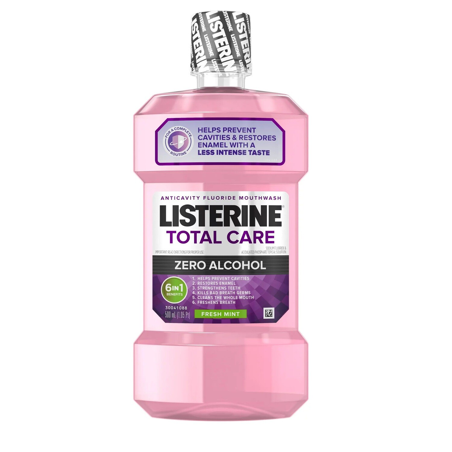 Listerine Total Care Freshmint Zero Alcohol 500ml (6 Pieces per case) #6966