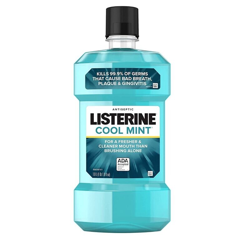 Listerine Coolmint Antiseptic 1L (6 per case) #7354