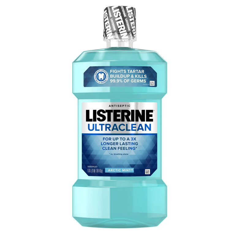 Listerine Ultra-Clean Artic Mint Antiseptic 1L #2601