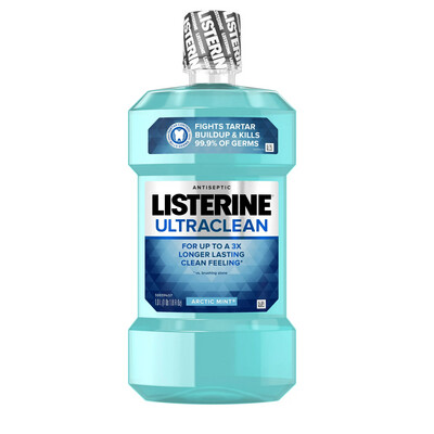 Listerine Ultra-Clean Artic Mint Antiseptic 1L #2601