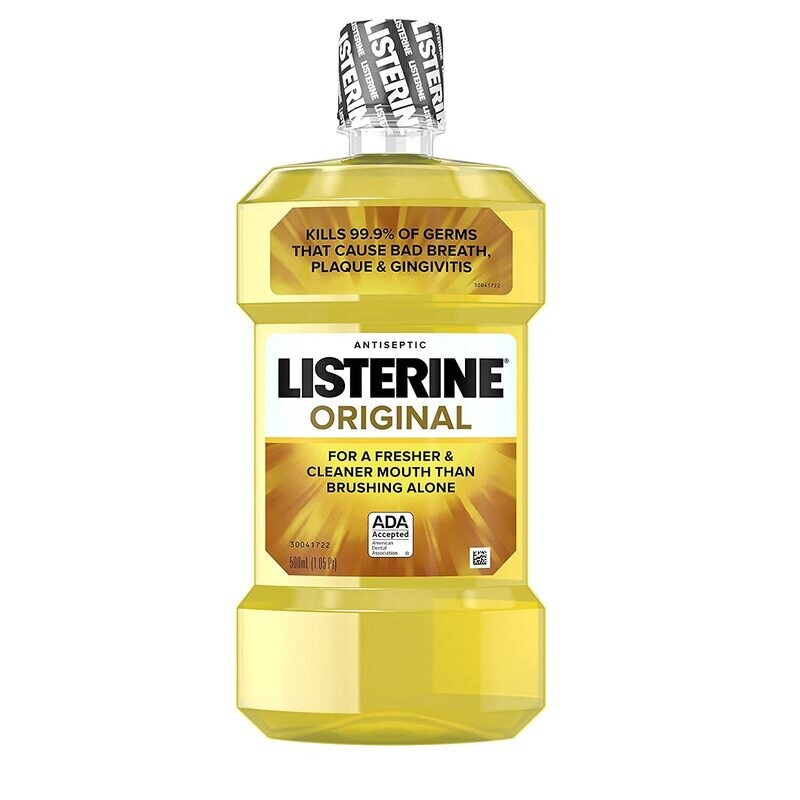 Listerine Original Antiseptic 500ml (6 Pieces per Case) #7542