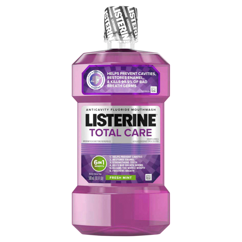 Listerine Total Care Freshmint 500ml (6 Pieces per Case) #4793