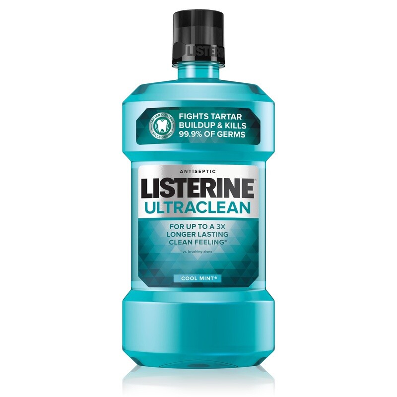 Listerine Ultra-Clean Coolmint Antiseptic 500ml (6 Pieces per Case) #0448