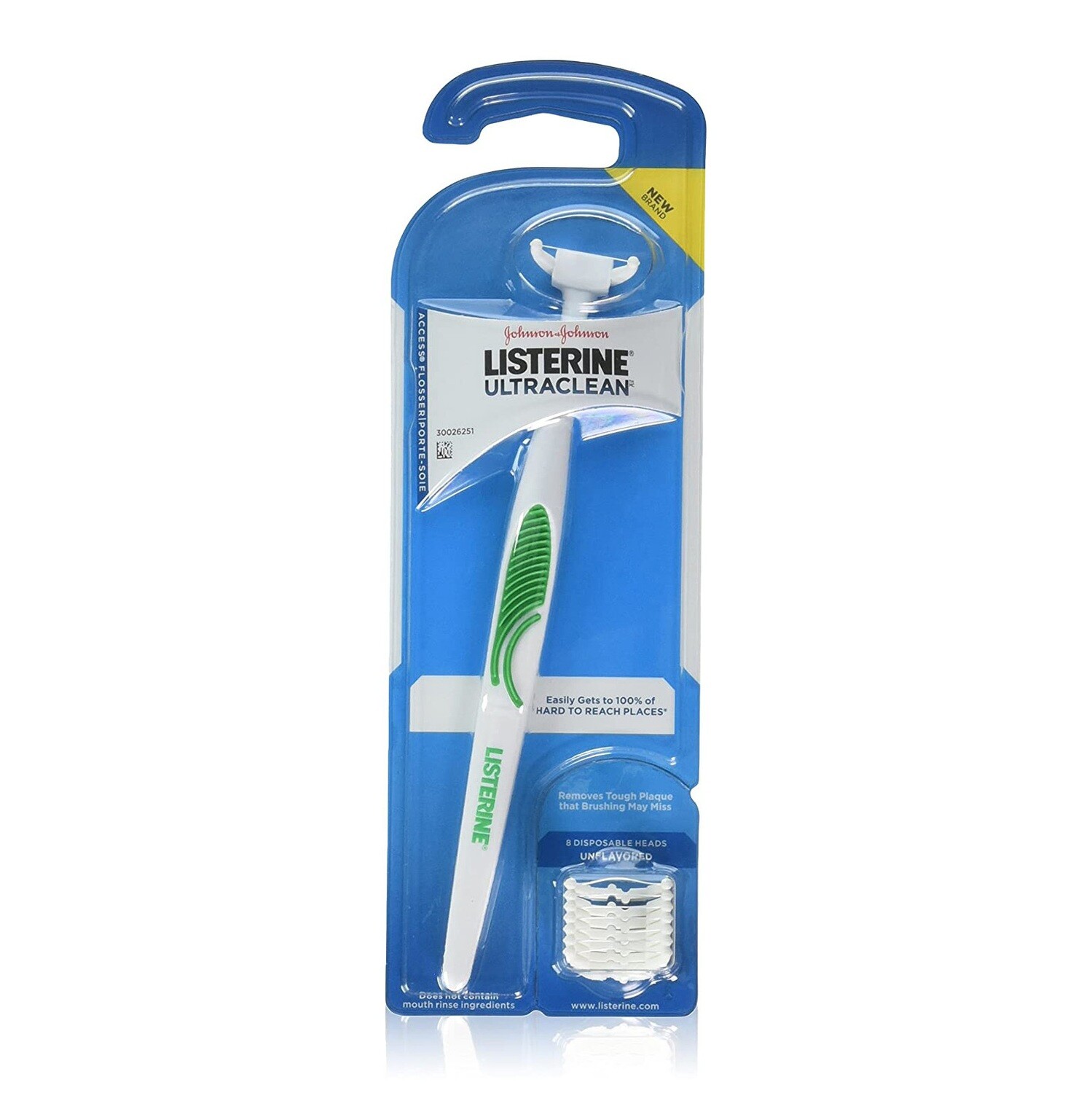 Listerine Ultraclean Flosser Starter Pack (Unflavored) #0188