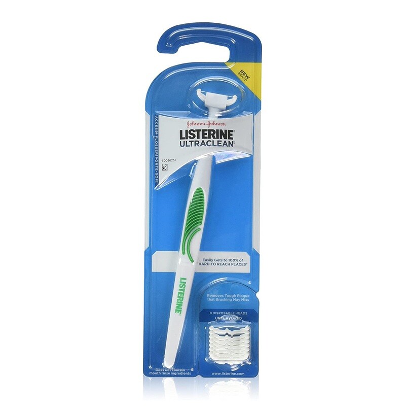 Listerine Ultraclean Flosser Starter Pack (Unflavored) #0188