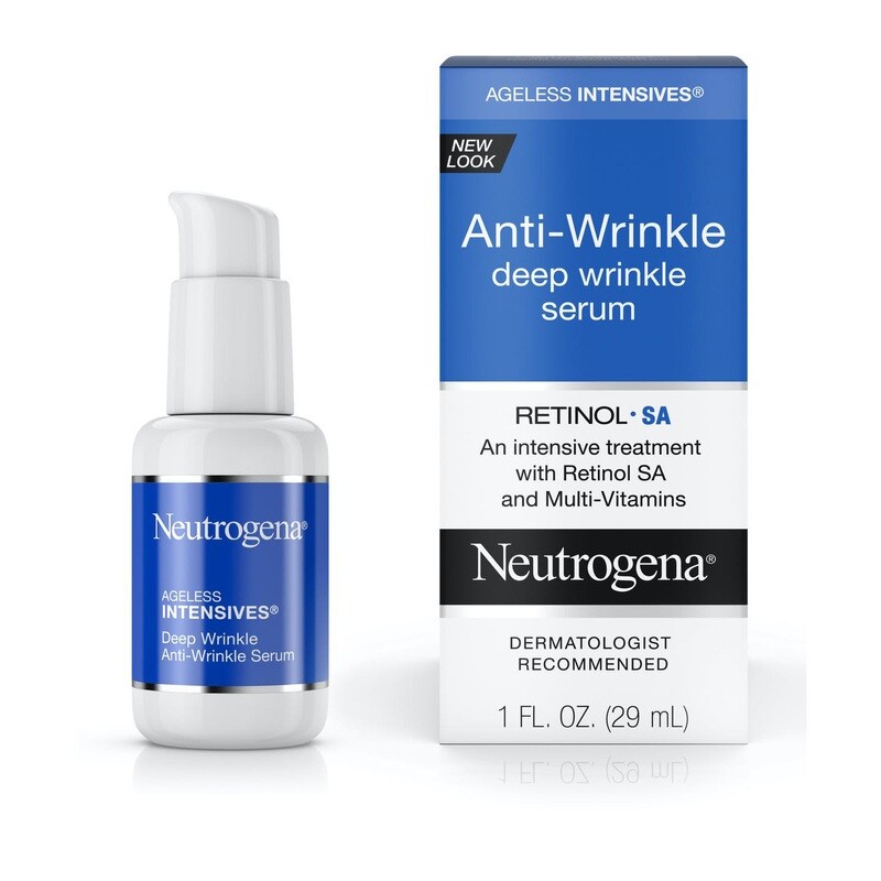 Neutrogena Ageless Intensives Anti Wrinkle Serum Retinol 1oz #1510