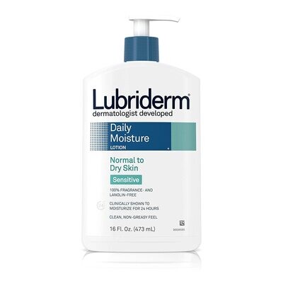 Lubriderm Daily Moisture Lotion 16oz #3163